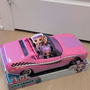 L.O.L. Surprise! Pink and Purple Convertible City Cruiser